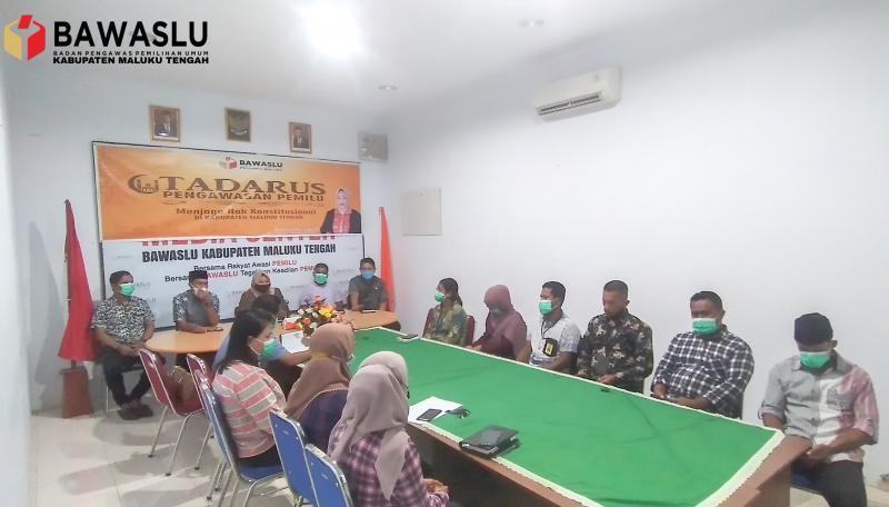 Tadarus Pengawasan Pemilu, Ketua Bawaslu Provinsi Maluku, SDM Bawaslu Harus Ditingkatkan