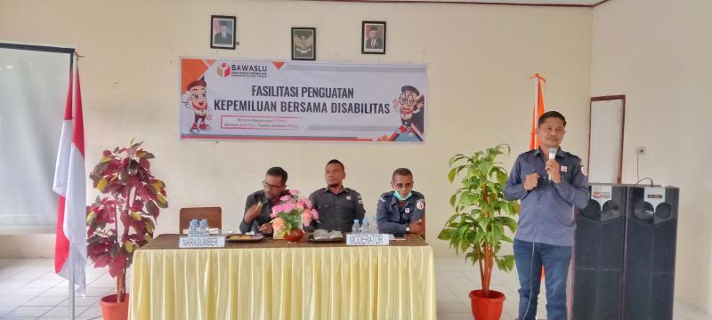 Bawaslu Sosialisasikan Pemahaman Pemilu Bersama Penyandang Disabilitas
