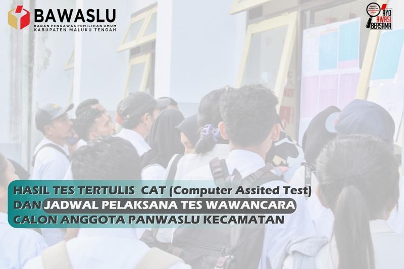 Pengumuman Hasil Tes Tertulis