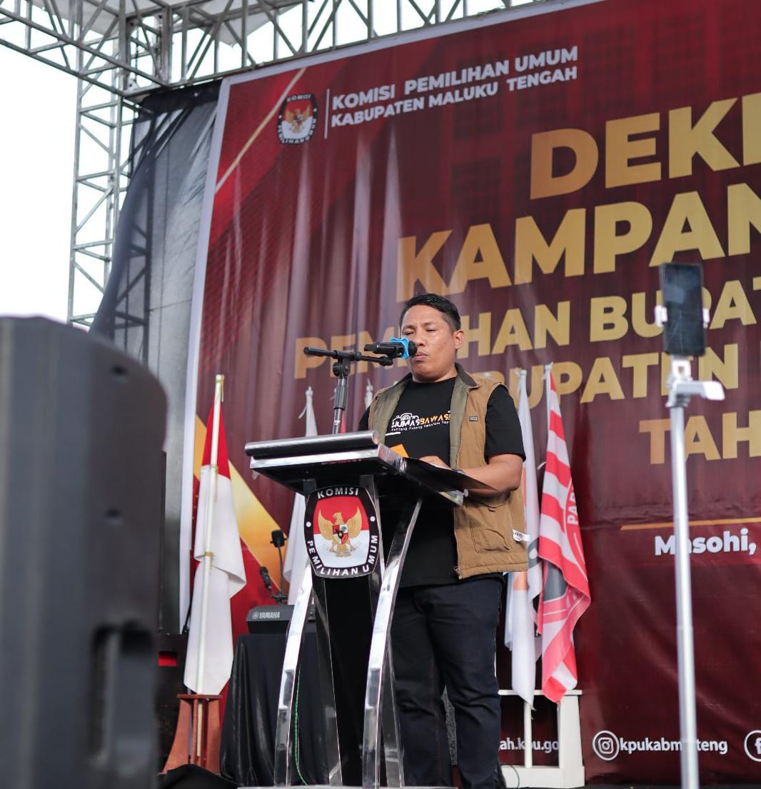 Sambutan Ketua Bawaslu Kabupaten Maluku Tengah