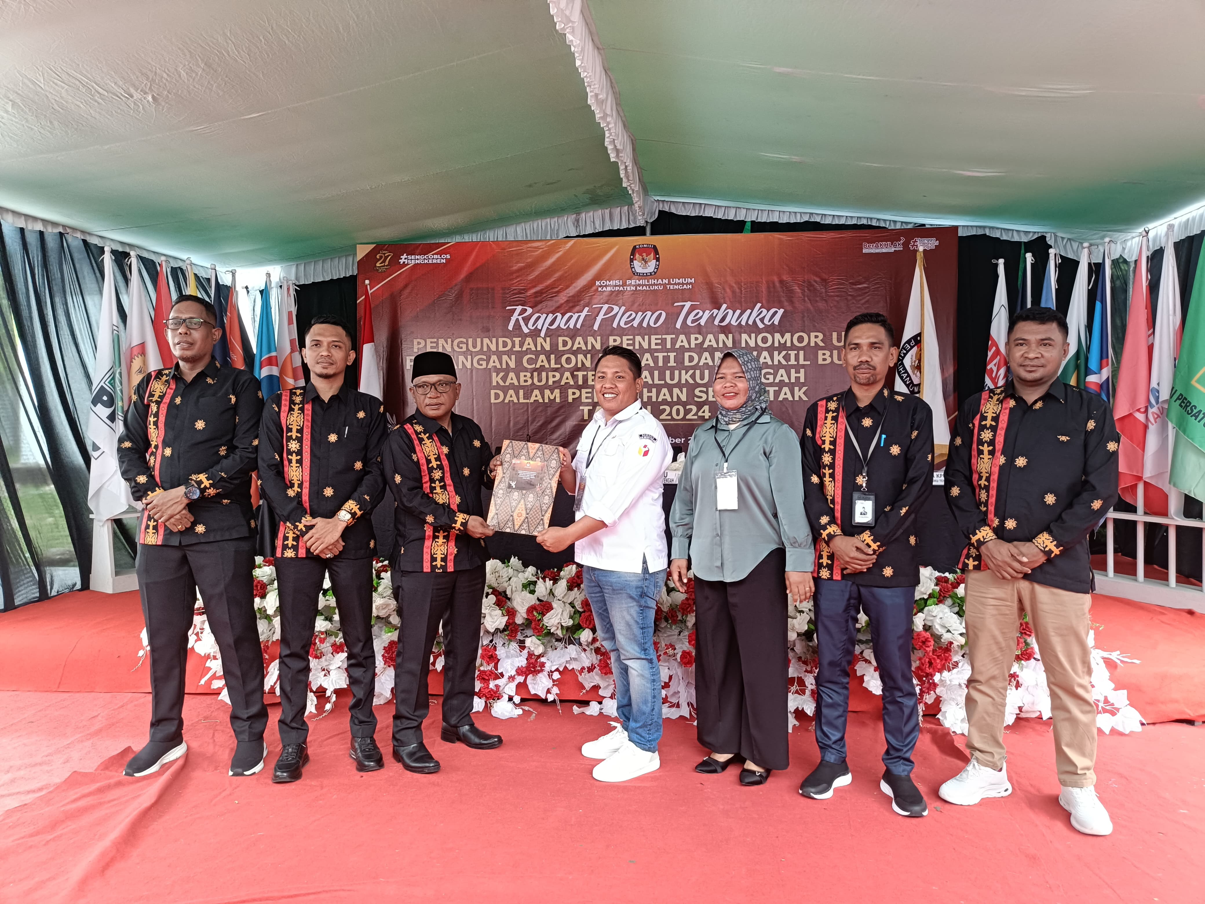 Penyerahan Berita Acara 