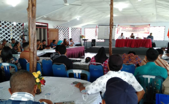 Bimtek Peningkatan Kesekretariatan, Training of Trainer (ToT) Pengawas TPS dan Saksi Parpol Bagi Panwaslu Kecamatan Se-Kabupaten Maluku Tengah pada Pemilihan Umum Tahun 2019.