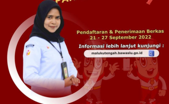 PENGUMUMAN PENDAFTARAN PANWASLU KECAMATAN TAHUN 2024