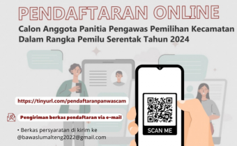 Open Recruitment Panwaslu Kecamatan