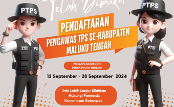 Pengumuman Pendaftaran Pengawas TPS 
