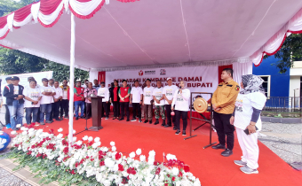 Pembukaan Kegiatan ditandai dengan Pemukulan Gong 