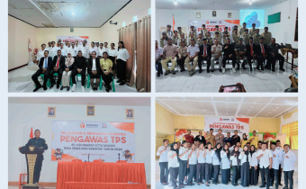 Dokumentasi Pelantikan dan Penguatan Kapasitas Pengawas TPS