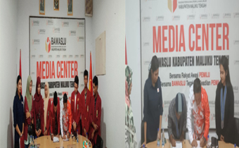 "Bawaslu Maluku Tengah,IMM Maluku Tengah,GMKI Maluku Tengah, GMNI Maluku Tengah  dan AMGPM Kerjasama".